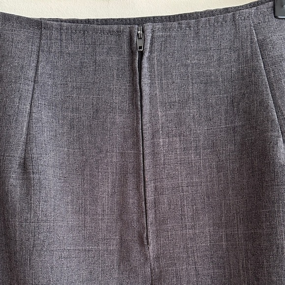 Classic Gray Pencil Skirt, Vintage Juniors Casual Grey Skirt, Size 5/6 - Picture 10 of 14